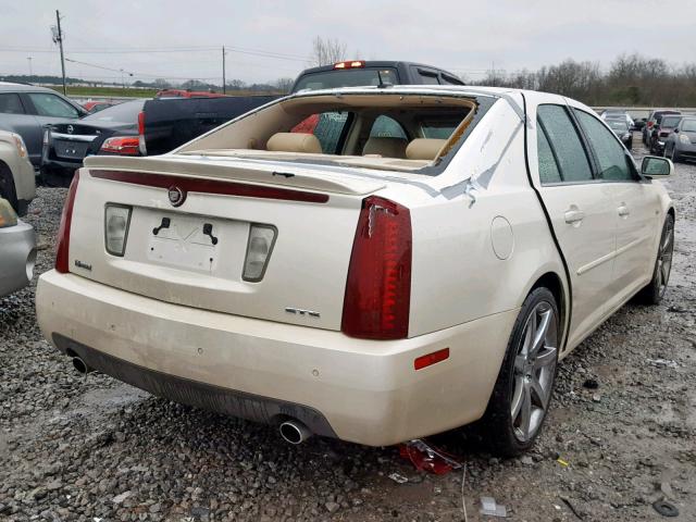 1G6DC67A150223328 - 2005 CADILLAC STS WHITE photo 4