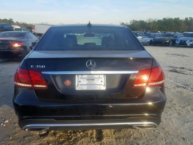 WDDHF5KB1EB036505 - 2014 MERCEDES-BENZ E 350 BLACK photo 9