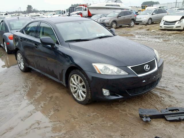 JTHCK262482023047 - 2008 LEXUS IS 250 BLACK photo 1