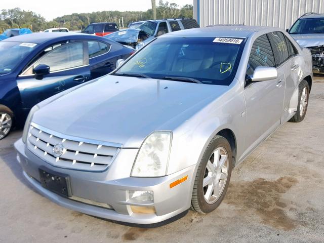 1G6DW677650220291 - 2005 CADILLAC STS SILVER photo 2