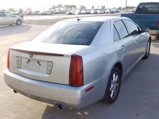 1G6DW677650220291 - 2005 CADILLAC STS SILVER photo 4
