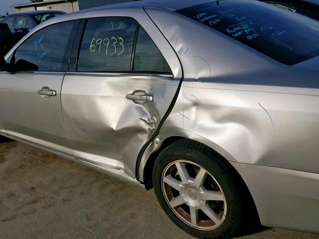 1G6DW677650220291 - 2005 CADILLAC STS SILVER photo 9