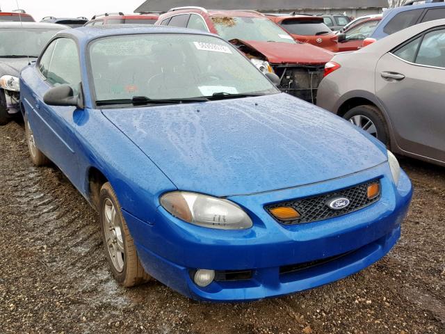 3FAFP11393R155273 - 2003 FORD ESCORT ZX2 BLUE photo 1