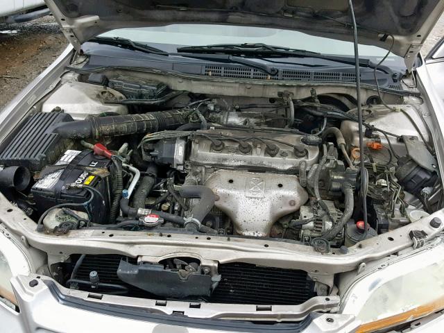 1HGCG5657WA192739 - 1998 HONDA ACCORD EX SILVER photo 7