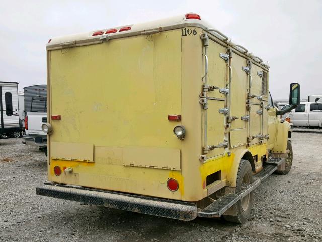 1GDJ5C1GX6F900148 - 2006 GMC C5500 C5C0 YELLOW photo 4