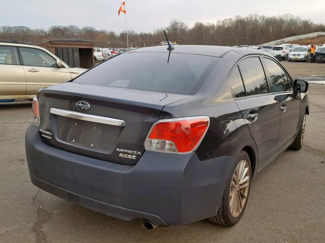 JF1GJAH68CH028652 - 2012 SUBARU IMPREZA LI GRAY photo 4