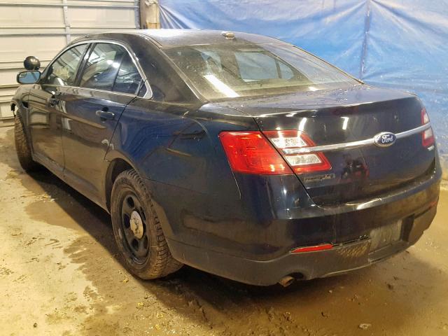 1FAHP2M83DG150696 - 2013 FORD TAURUS POL BLACK photo 3