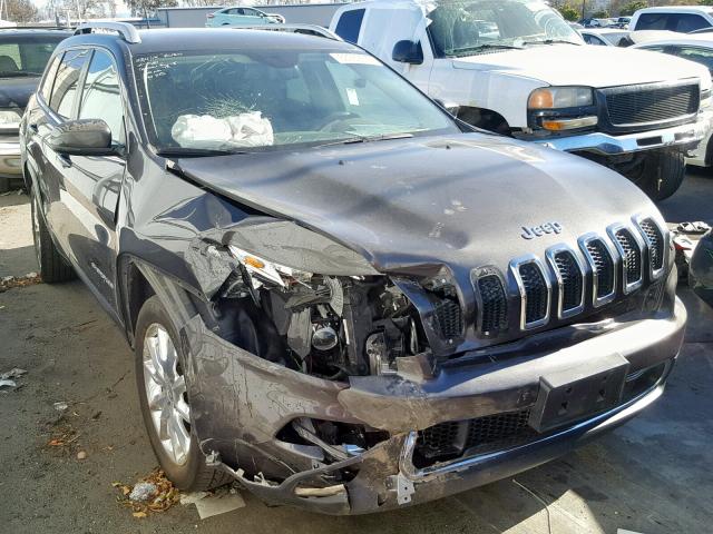 1C4PJLDB8GW362075 - 2016 JEEP CHEROKEE L GRAY photo 1