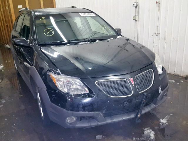 5Y2SL65878Z408147 - 2008 PONTIAC VIBE BLACK photo 1