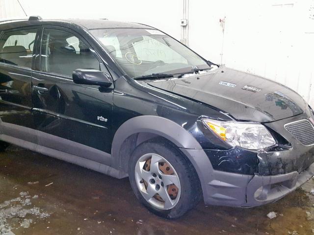 5Y2SL65878Z408147 - 2008 PONTIAC VIBE BLACK photo 9