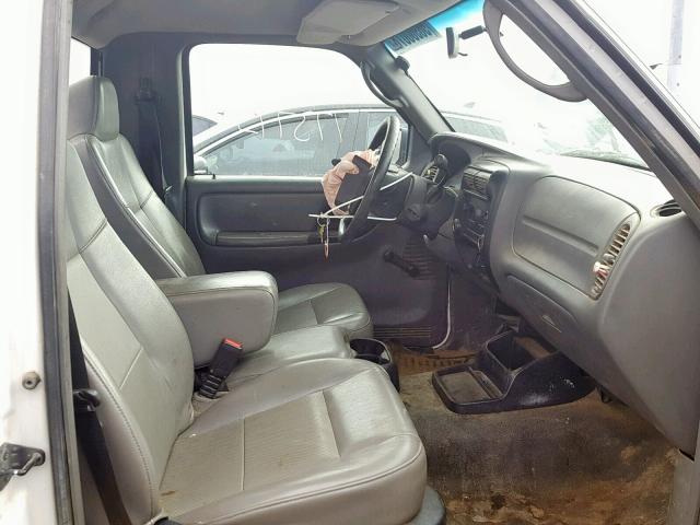 1FTYR10D78PA65206 - 2008 FORD RANGER WHITE photo 5