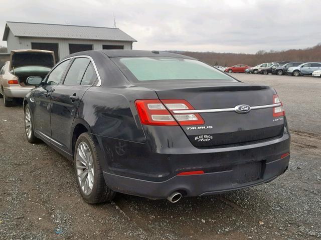 1FAHP2F88GG111586 - 2016 FORD TAURUS LIM BLACK photo 3