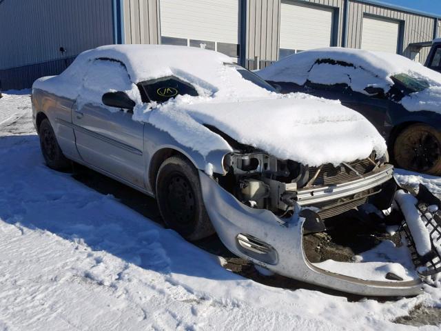 1C3EL45X54N183726 - 2004 CHRYSLER SEBRING LX SILVER photo 1