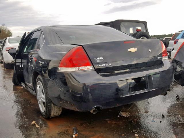 2G1WD5E35E1106740 - 2014 CHEVROLET IMPALA LIM BLACK photo 3