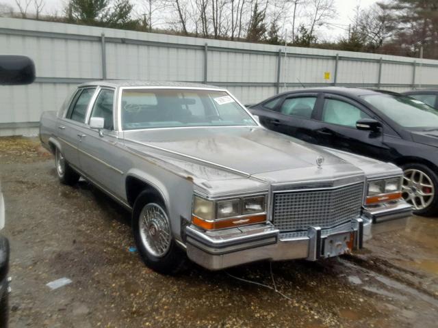 1G6DW51Y4JR751670 - 1988 CADILLAC BROUGHAM SILVER photo 1