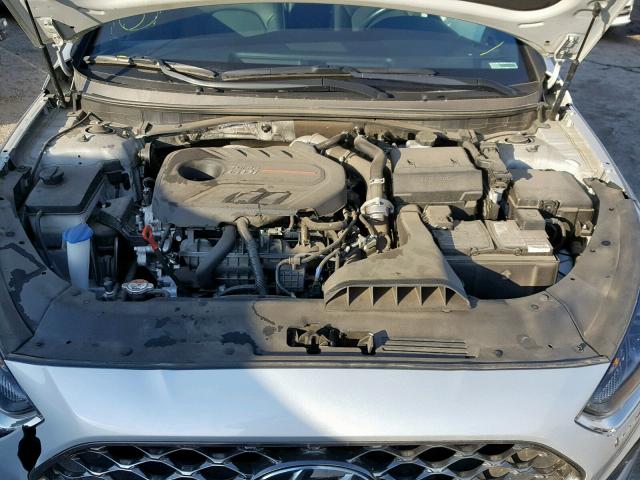 5NPE34AB1JH675333 - 2018 HYUNDAI SONATA SPO SILVER photo 7