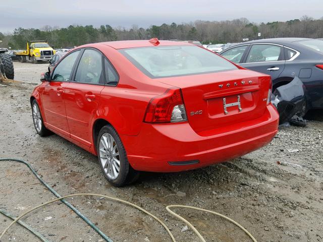 YV1382MS6A2500757 - 2010 VOLVO S40 2.4I RED photo 3