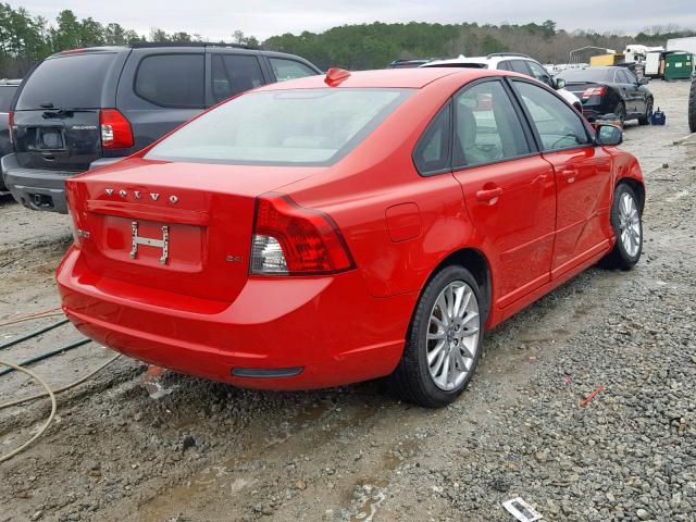 YV1382MS6A2500757 - 2010 VOLVO S40 2.4I RED photo 4