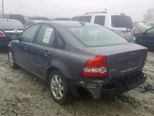 YV1MS382972280531 - 2007 VOLVO S40 2.4I GRAY photo 3