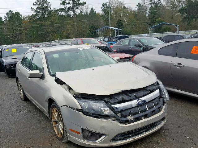 3FAHP0JG1AR343191 - 2010 FORD FUSION SEL TAN photo 1