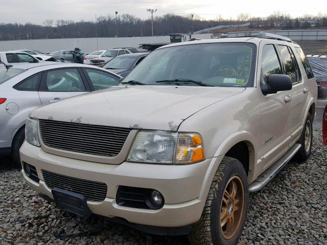 1FMZU75E35ZA38846 - 2005 FORD EXPLORER L TAN photo 2