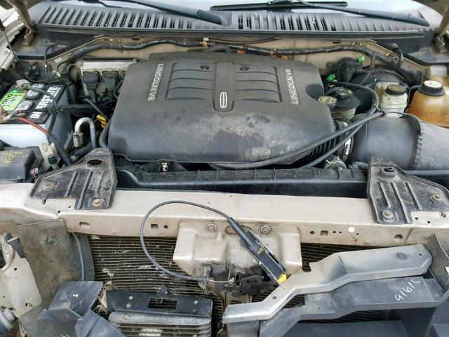 5LMFU28R54LJ09144 - 2004 LINCOLN NAVIGATOR 金色 照片 7