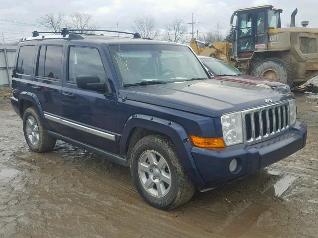 1J8HG58296C247521 - 2006 JEEP COMMANDER Mavi foto 1