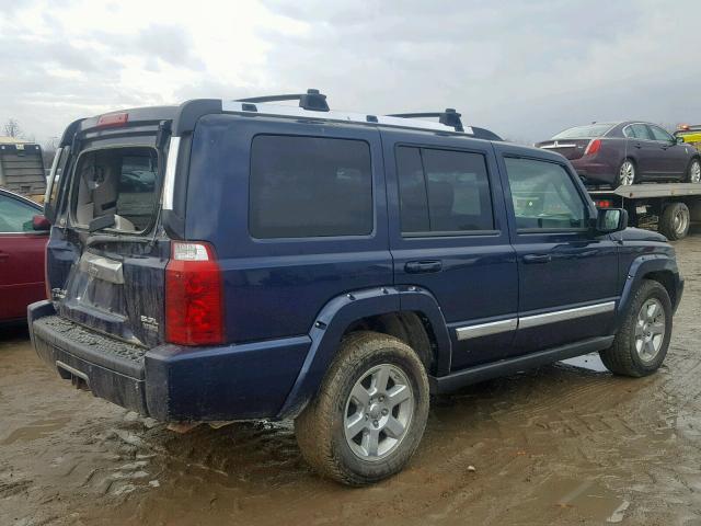 1J8HG58296C247521 - 2006 JEEP COMMANDER Mavi foto 4