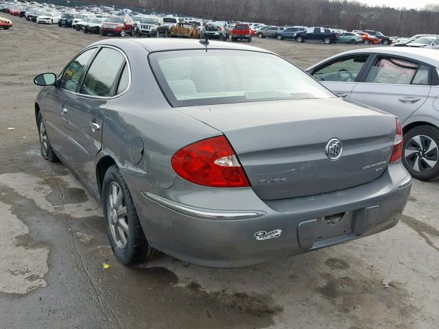 2G4WC582181158296 - 2008 BUICK LACROSSE C GRAY photo 3