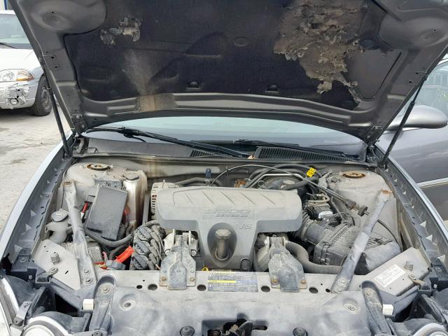 2G4WC582181158296 - 2008 BUICK LACROSSE C GRAY photo 7