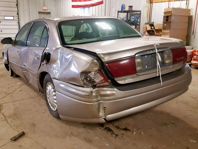 1G4HP52K534190025 - 2003 BUICK LESABRE CU TAN photo 3