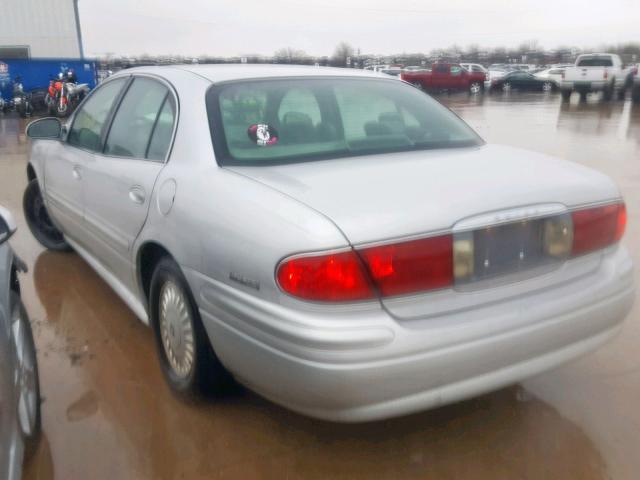 1G4HP54K314200920 - 2001 BUICK LESABRE CU SILVER photo 3