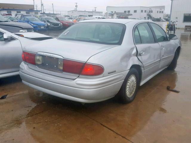 1G4HP54K314200920 - 2001 BUICK LESABRE CU SILVER photo 4