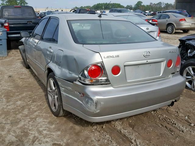 JTHBD182110026275 - 2001 LEXUS IS 300 SILVER photo 3