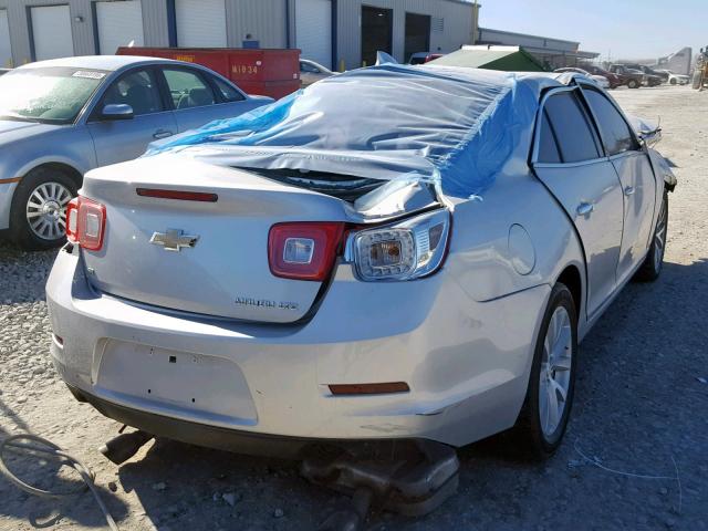 1G11E5SA4GU157664 - 2016 CHEVROLET MALIBU LIM 银色 照片 4