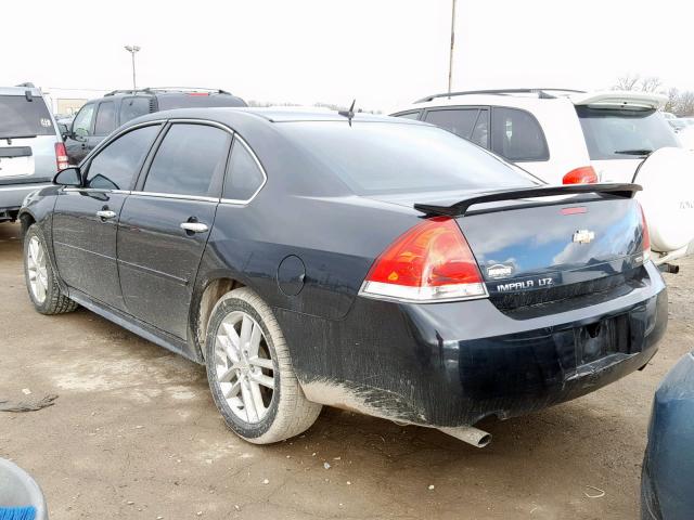 2G1WC5E32E1127158 - 2014 CHEVROLET IMPALA LIM BLACK photo 3