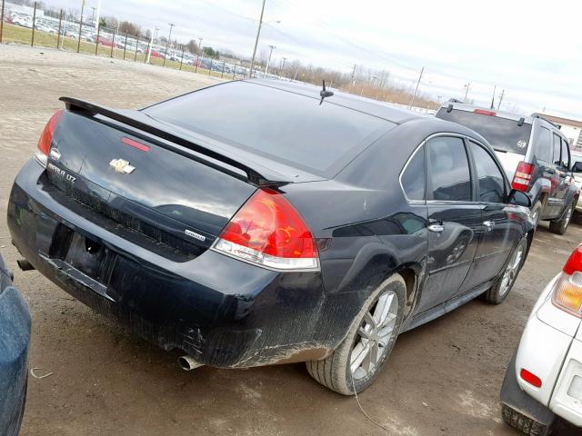 2G1WC5E32E1127158 - 2014 CHEVROLET IMPALA LIM BLACK photo 4