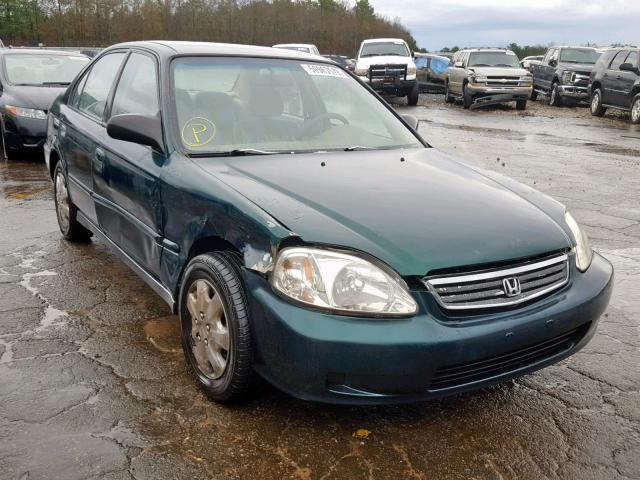 2HGEJ6613YH574686 - 2000 HONDA CIVIC BASE Yaşıl foto 1