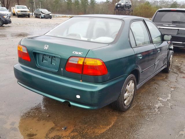 2HGEJ6613YH574686 - 2000 HONDA CIVIC BASE Yaşıl foto 4