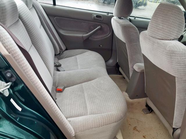 2HGEJ6613YH574686 - 2000 HONDA CIVIC BASE Yaşıl foto 6