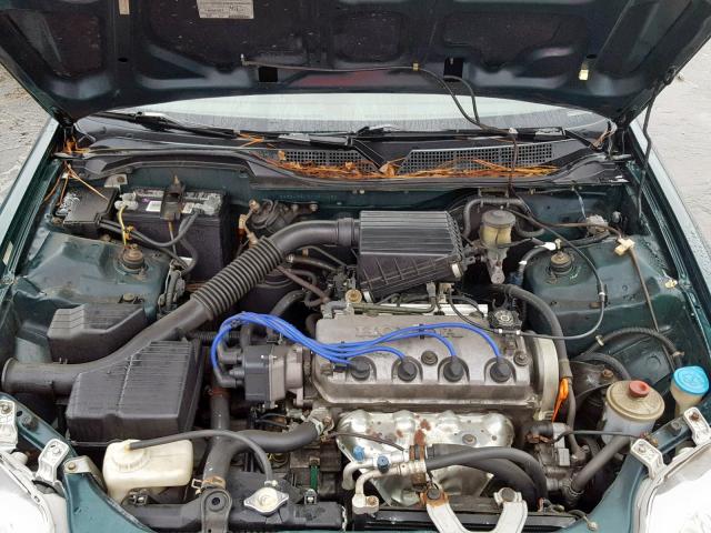 2HGEJ6613YH574686 - 2000 HONDA CIVIC BASE Yaşıl foto 7