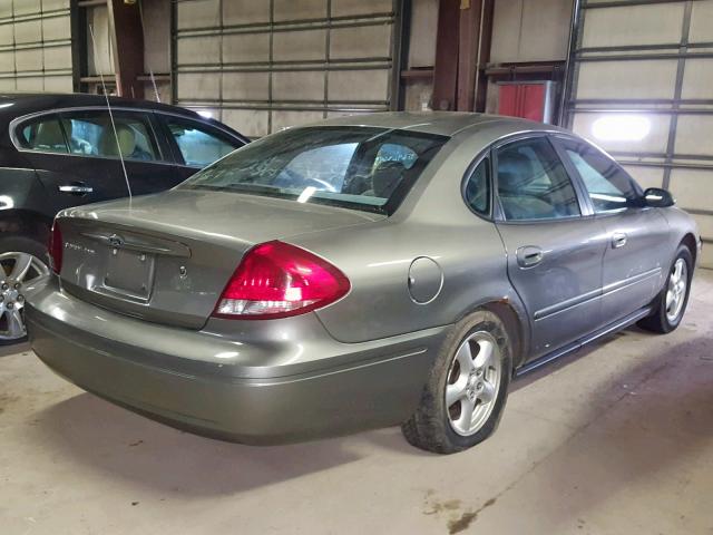 1FAFP55U24G138026 - 2004 FORD TAURUS SES BEIGE photo 4