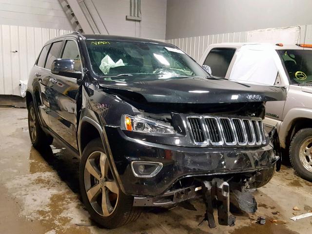 1C4RJFBG8GC495767 - 2016 JEEP GRAND CHER BLACK photo 1