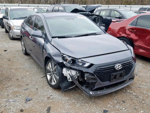 KMHC85LC1JU063963 - 2018 HYUNDAI IONIQ LIMI GRAY photo 1