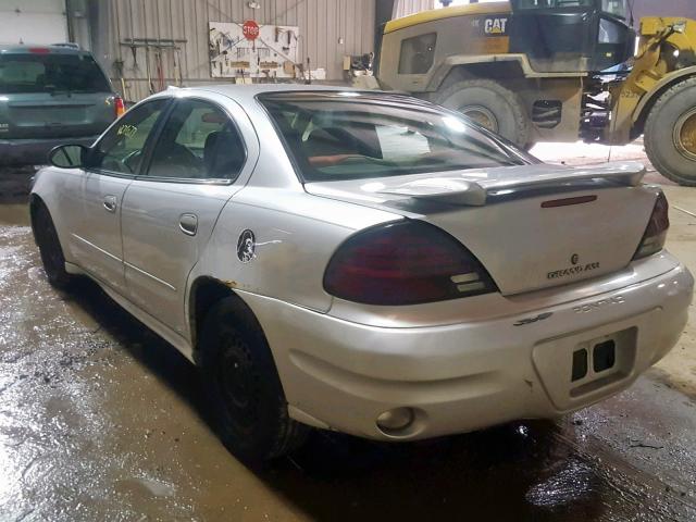 1G2NE52E75M156618 - 2005 PONTIAC GRAND AM S GRAY photo 3