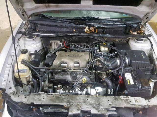 1G2NE52E75M156618 - 2005 PONTIAC GRAND AM S GRAY photo 7