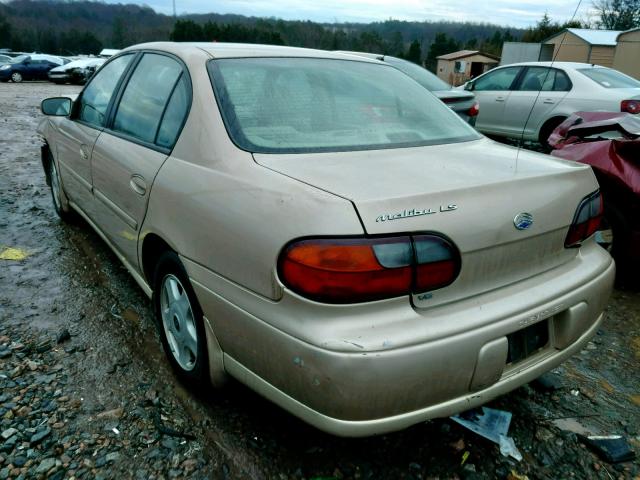 1G1NE52J016159800 - 2001 CHEVROLET MALIBU LS TAN photo 3
