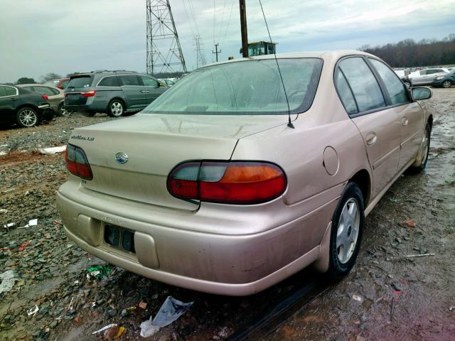 1G1NE52J016159800 - 2001 CHEVROLET MALIBU LS TAN photo 4