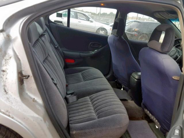 1G2WK52J31F147648 - 2001 PONTIAC GRAND PRIX GRAY photo 6