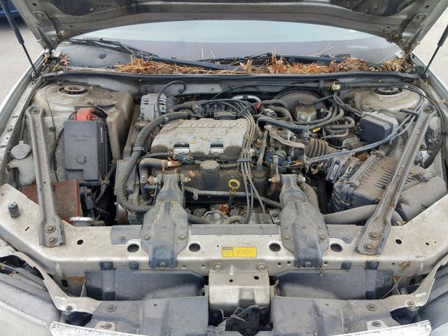 1G2WK52J31F147648 - 2001 PONTIAC GRAND PRIX GRAY photo 7